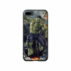Husa personalizata tip carcasa HQPrint pentru Apple iPhone 8 Plus, model Hulk 1, multicolor, S1D1M0099