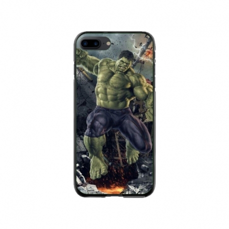 Husa personalizata tip carcasa HQPrint pentru Apple iPhone 8 Plus, model Hulk 1, multicolor, S1D1M0099
