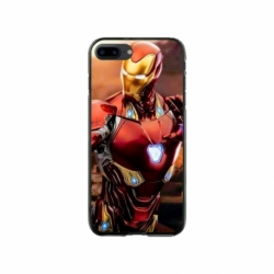 Husa personalizata tip carcasa HQPrint pentru Apple iPhone 8 Plus, model Iron Man 1, multicolor, S1D1M0102