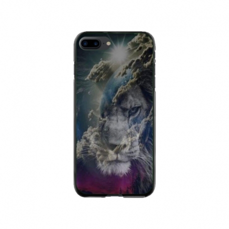 Husa personalizata tip carcasa HQPrint pentru Apple iPhone 8 Plus, model Lion 4, multicolor, S1D1M0120