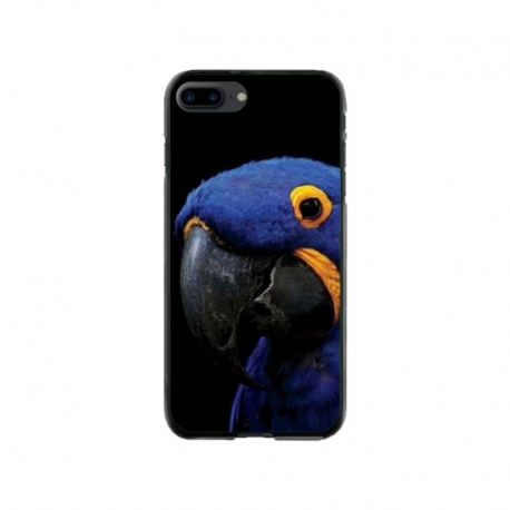 Husa personalizata tip carcasa HQPrint pentru Apple iPhone 8 Plus, model Blue Parrot, multicolor, S1D1M0145