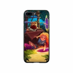 Husa personalizata tip carcasa HQPrint pentru Apple iPhone 8 Plus, model Tangled, multicolor, S1D1M0150