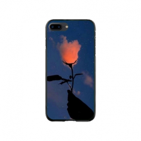 Husa personalizata tip carcasa HQPrint pentru Apple iPhone 8 Plus, model Sky Flower, multicolor, S1D1M0159