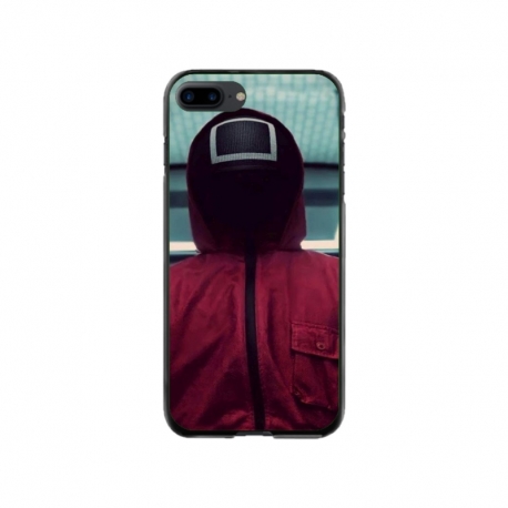Husa personalizata tip carcasa HQPrint pentru Apple iPhone 8 Plus, model Squid Game 2, multicolor, S1D1M0174