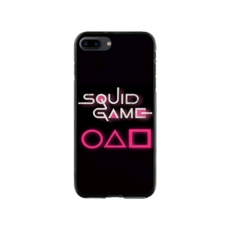 Husa personalizata tip carcasa HQPrint pentru Apple iPhone 8 Plus, model Squid Game 4, multicolor, S1D1M0176