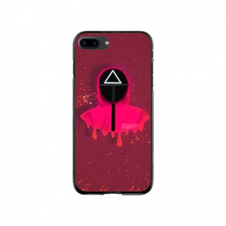 Husa personalizata tip carcasa HQPrint pentru Apple iPhone 8 Plus, model Squid Game 6, multicolor, S1D1M0178