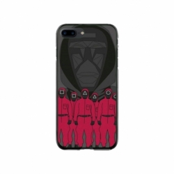 Husa personalizata tip carcasa HQPrint pentru Apple iPhone 8 Plus, model Squid Game 15, multicolor, S1D1M0187