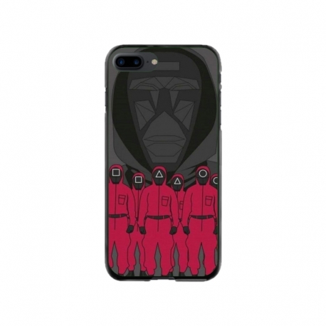 Husa personalizata tip carcasa HQPrint pentru Apple iPhone 8 Plus, model Squid Game 15, multicolor, S1D1M0187