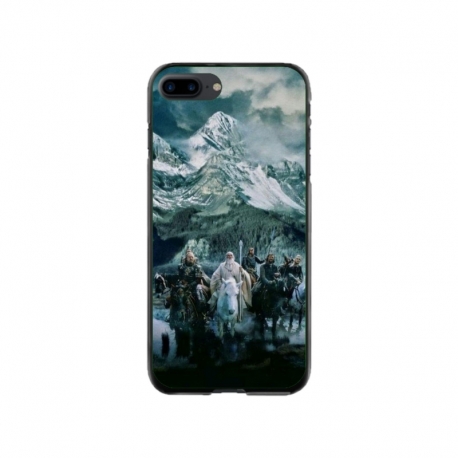 Husa personalizata tip carcasa HQPrint pentru Apple iPhone 8 Plus, model Lord of the Rings 1, multicolor, S1D1M0189