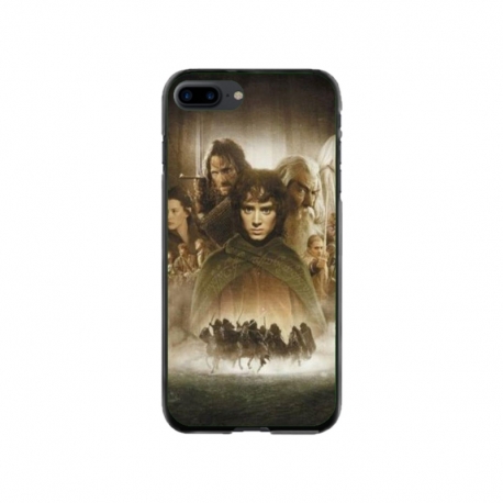 Husa personalizata tip carcasa HQPrint pentru Apple iPhone 8 Plus, model Lord of the Rings 2, multicolor, S1D1M0190