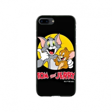 Husa personalizata tip carcasa HQPrint pentru Apple iPhone 8 Plus, model Tom and Jerry 4, multicolor, S1D1M0226