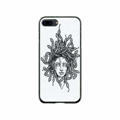 Husa personalizata tip carcasa HQPrint pentru Apple iPhone 8 Plus, model Medusa 2, multicolor, S1D1M0230