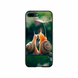 Husa personalizata tip carcasa HQPrint pentru Apple iPhone 8 Plus, model Snail, multicolor, S1D1M0231