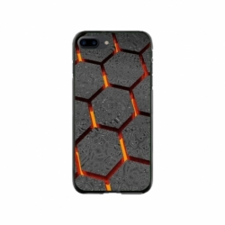 Husa personalizata tip carcasa HQPrint pentru Apple iPhone 8 Plus, model Lava Hex, multicolor, S1D1M0265