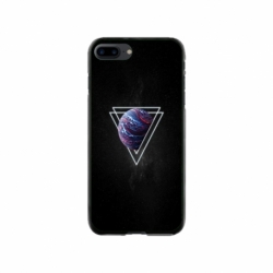 Husa personalizata tip carcasa HQPrint pentru Apple iPhone 8 Plus, model Triangle Planet, multicolor, S1D1M0278