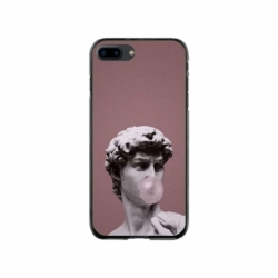 Husa personalizata tip carcasa HQPrint pentru Apple iPhone 8 Plus, model Bubble Gum Statue, multicolor, S1D1M0317