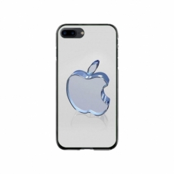 Husa personalizata tip carcasa HQPrint pentru Apple iPhone 8 Plus, model Apple Logo, multicolor, S1D1M0323