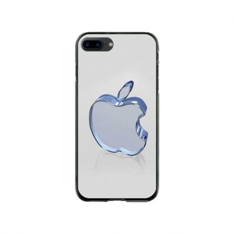 Husa personalizata tip carcasa HQPrint pentru Apple iPhone 8 Plus, model Apple Logo, multicolor, S1D1M0323