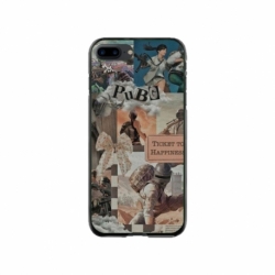 Husa personalizata tip carcasa HQPrint pentru Apple iPhone 8 Plus, model PUBG 2, multicolor, S1D1M0363