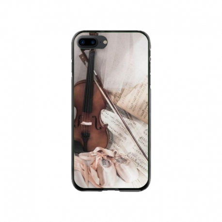Husa personalizata tip carcasa HQPrint pentru Apple iPhone 8 Plus, model Violon, multicolor, S1D1M0371