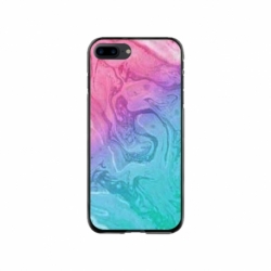 Husa personalizata tip carcasa HQPrint pentru Apple iPhone 8 Plus, model Colorful Mess, multicolor, S1D1M0374