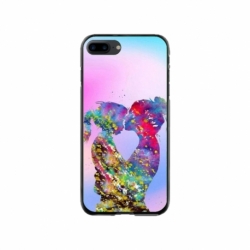 Husa personalizata tip carcasa HQPrint pentru Apple iPhone 8 Plus, model Colorful Love, multicolor, S1D1M0376