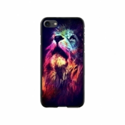 Husa personalizata tip carcasa HQPrint pentru Apple iPhone 8, model Celestial Lion, multicolor, S1D1M0002