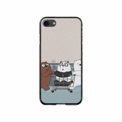 Husa personalizata tip carcasa HQPrint pentru Apple iPhone 8, model Bears 1, multicolor, S1D1M0003
