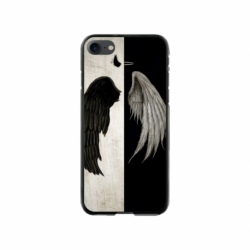 Husa personalizata tip carcasa HQPrint pentru Apple iPhone 8, model Angel Wings, multicolor, S1D1M0004
