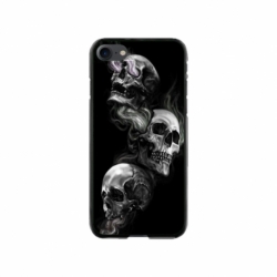 Husa personalizata tip carcasa HQPrint pentru Apple iPhone 8, model Skulls, multicolor, S1D1M0032