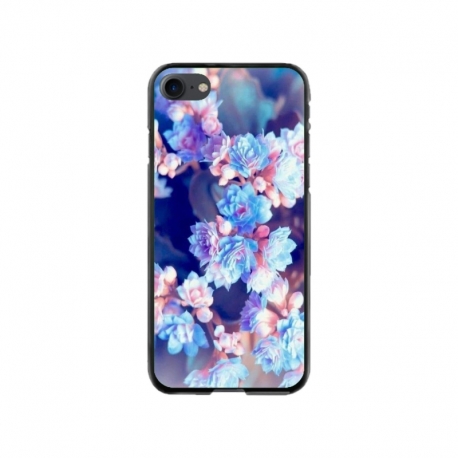 Husa personalizata tip carcasa HQPrint pentru Apple iPhone 8, model Flowers 2, multicolor, S1D1M0038