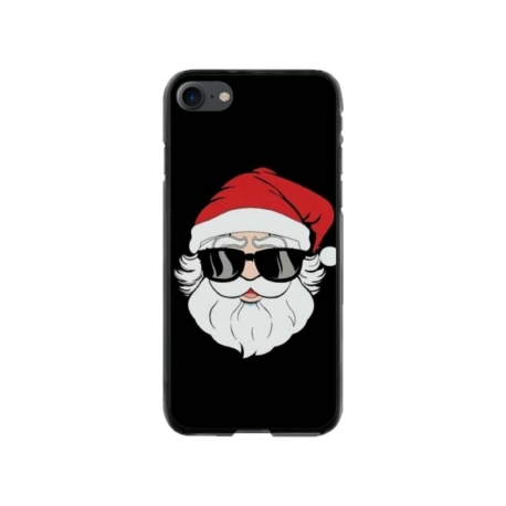 Husa personalizata tip carcasa HQPrint pentru Apple iPhone 8, model Cool Santa, multicolor, S1D1M0046