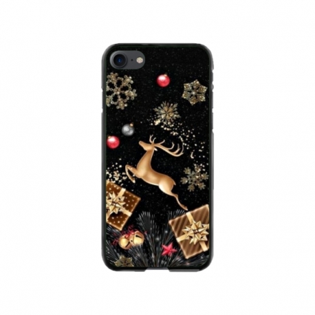 Husa personalizata tip carcasa HQPrint pentru Apple iPhone 8, model Reindeer 2, multicolor, S1D1M0052