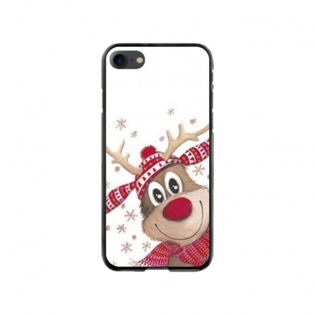 Husa personalizata tip carcasa HQPrint pentru Apple iPhone 8, model Reindeer 3, multicolor, S1D1M0053