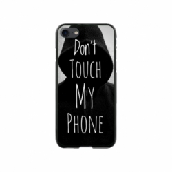 Husa personalizata tip carcasa HQPrint pentru Apple iPhone 8, model Dont touch my phone 2, multicolor, S1D1M0065