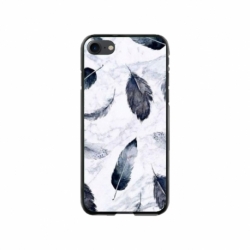 Husa personalizata tip carcasa HQPrint pentru Apple iPhone 8, model Leaf Design 2, multicolor, S1D1M0071