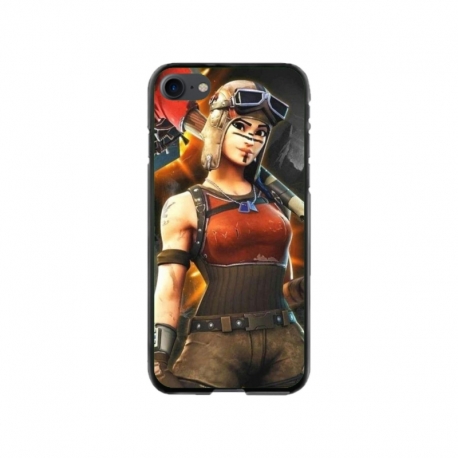 Husa personalizata tip carcasa HQPrint pentru Apple iPhone 8, model Fortnite 1, multicolor, S1D1M0073
