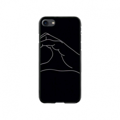 Husa personalizata tip carcasa HQPrint pentru Apple iPhone 8, model Foreverand Always 2, multicolor, S1D1M0095