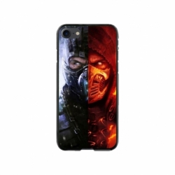 Husa personalizata tip carcasa HQPrint pentru Apple iPhone 8, model Mortal Kombat, multicolor, S1D1M0130