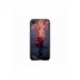 Husa personalizata tip carcasa HQPrint pentru Apple iPhone 8, model Fire Rose, multicolor, S1D1M0158