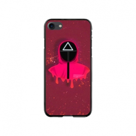Husa personalizata tip carcasa HQPrint pentru Apple iPhone 8, model Squid Game 6, multicolor, S1D1M0178
