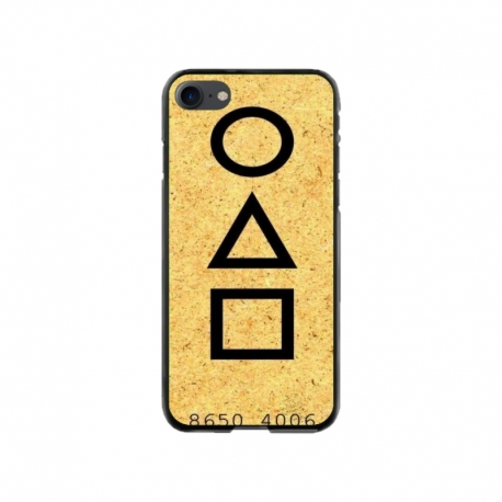 Husa personalizata tip carcasa HQPrint pentru Apple iPhone 8, model Squid Game 9, multicolor, S1D1M0181