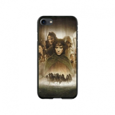 Husa personalizata tip carcasa HQPrint pentru Apple iPhone 8, model Lord of the Rings 2, multicolor, S1D1M0190