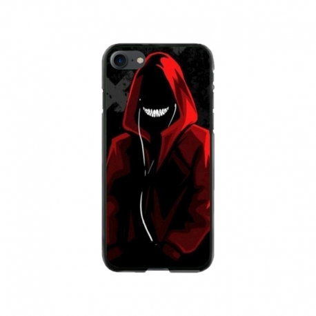 Husa personalizata tip carcasa HQPrint pentru Apple iPhone 8, model Evil Hoodie Man, multicolor, S1D1M0197