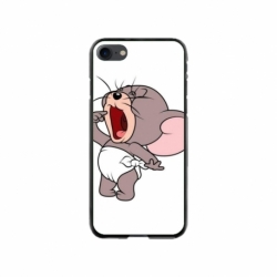 Husa personalizata tip carcasa HQPrint pentru Apple iPhone 8, model Tom and Jerry 3, multicolor, S1D1M0207
