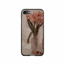 Husa personalizata tip carcasa HQPrint pentru Apple iPhone 8, model Flowers 14, multicolor, S1D1M0208