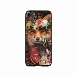 Husa personalizata tip carcasa HQPrint pentru Apple iPhone 8, model Fox, multicolor, S1D1M0213