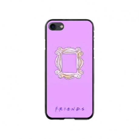 Husa personalizata tip carcasa HQPrint pentru Apple iPhone 8, model FRIENDS 3, multicolor, S1D1M0223