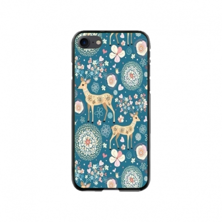 Husa personalizata tip carcasa HQPrint pentru Apple iPhone 8, model Mandela 1, multicolor, S1D1M0254