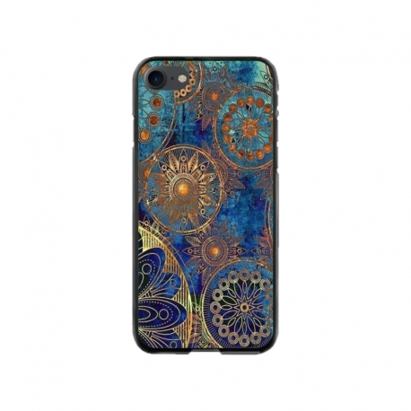 Husa personalizata tip carcasa HQPrint pentru Apple iPhone 8, model Mandela 3, multicolor, S1D1M0256